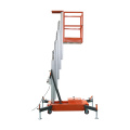 4-10m Hydraulic Lift Table Aluminum Aerial Work Platform Single Mast Lift Price